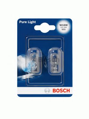 

Автолампа Bosch 1987301049 Pure Light W16W W2,1x9,5d 16 W прозрачный