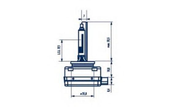 

Автолампа Narva 84011 D1R PK32d-3 85 W