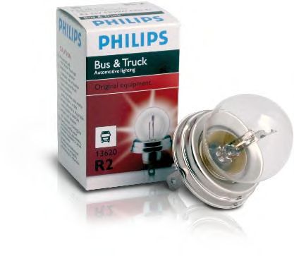 

Автолампа Philips 13620c1 Standard R2 P45t-41 55 W 50 W прозрачная