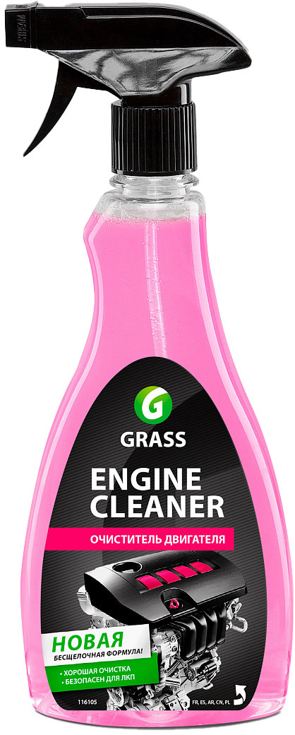 

Очиститель двигателя Grass Engine Cleaner спрей 116105
