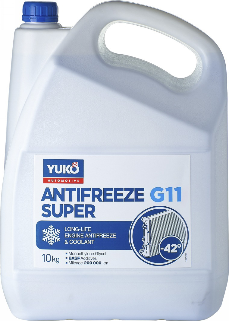 

Готовый антифриз Yuko Super G11 синий -42 °C 4820070248210