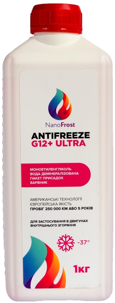 

Готовый антифриз NanoFrost Ultra G12+ розовый -37 °C G12PLUSULTRAPINK1