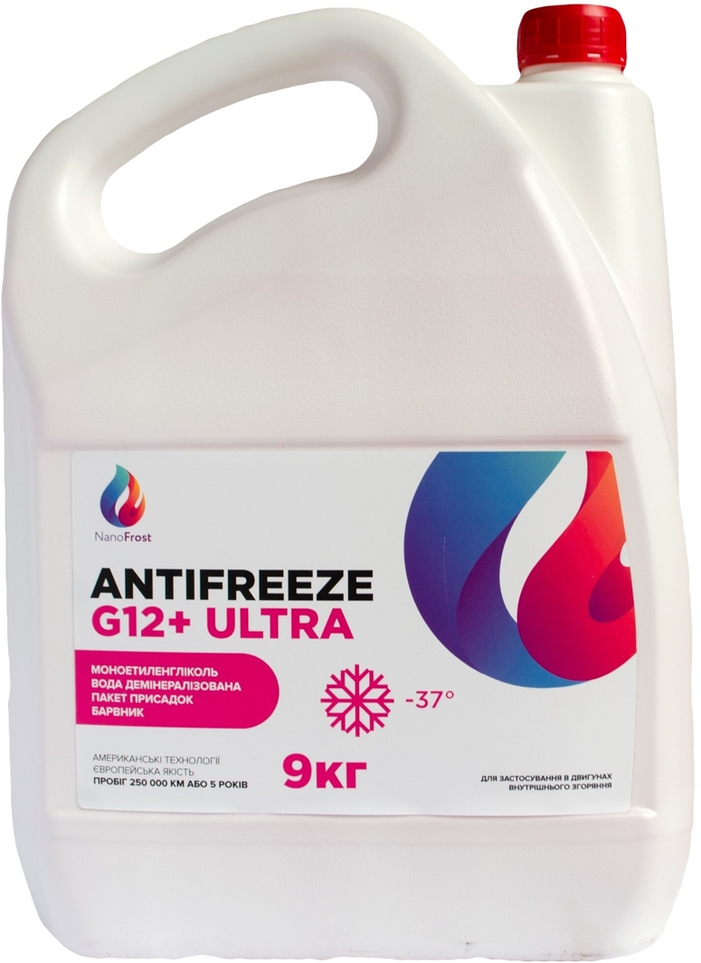 

Готовый антифриз NanoFrost Ultra G12+ розовый -37 °C G12PLUSULTRAPINK9