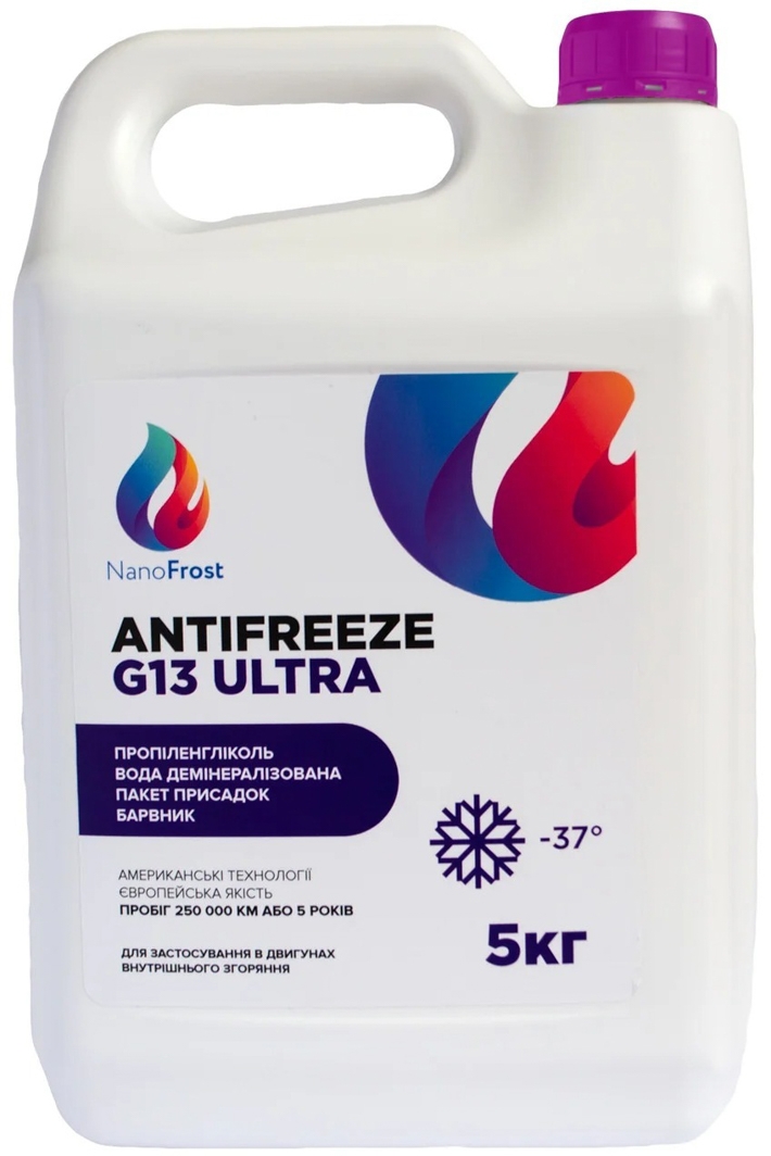 

Готовый антифриз NanoFrost Ultra G13 фиолетовый G13ULTRAVIOLET5