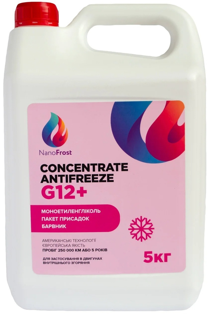 

Концентрат антифриза NanoFrost Concentrate G12+ розовый G12PLUSPINK5