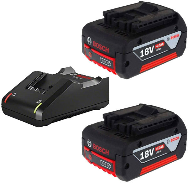 

Комплект зарядки Bosch GBA 18V 4.0Ah + GAL 18V-40 1600A019S0
