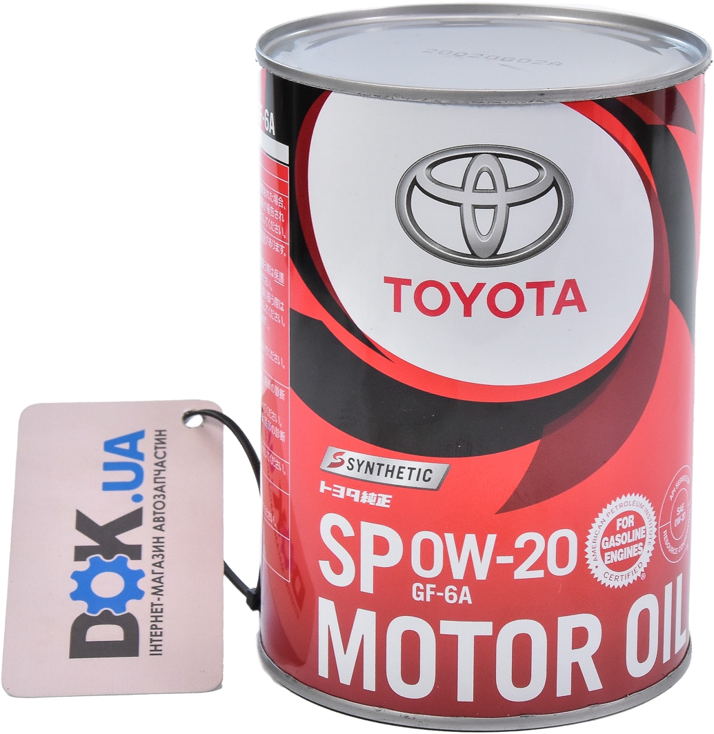 

Моторное масло Toyota SP 0W-20 синтетическое 0888013206