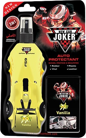 

Полироль для салона Joker Auto Protectant ваниль 250 мл 11190703