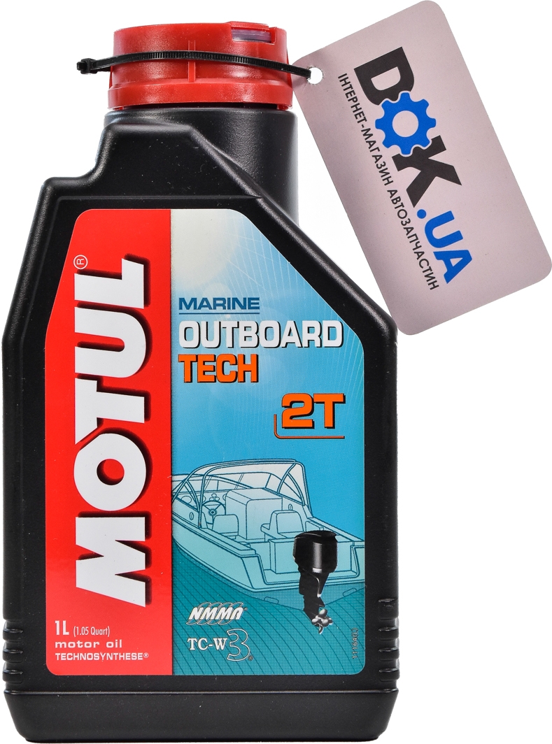 

Моторное масло 2T Motul Outboard Tech полусинтетическое 851711