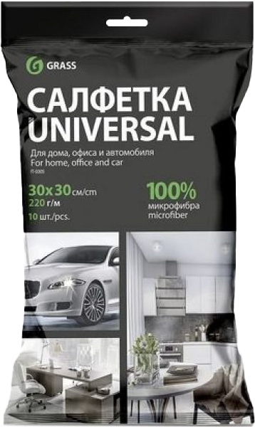 

Набор салфеток Grass IT-0457 микрофибра 10 шт