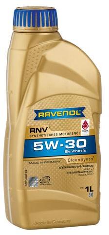 

Моторное масло Ravenol RNV 5W-30 синтетическое 1111114005