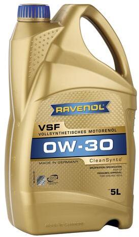 

Моторное масло Ravenol VSF 0W-30 синтетическое 1111107005