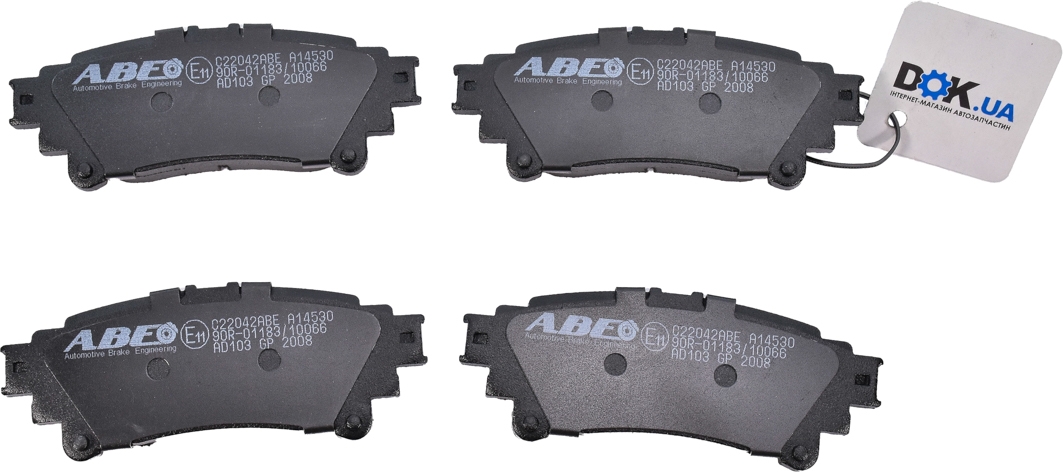 

Abe C22042ABE Тормозные колодки
