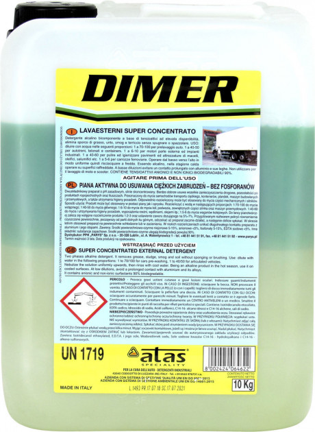 

Концентрат автошампуня Atas Dimer 001272
