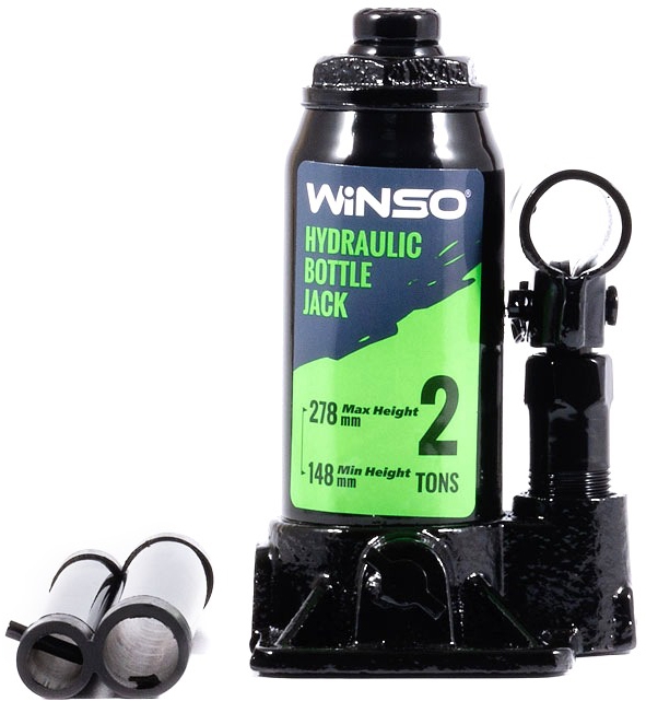 

Домкрат Winso Hydraulic Bottle Jack бутылочный гидравлический 2 т 170210