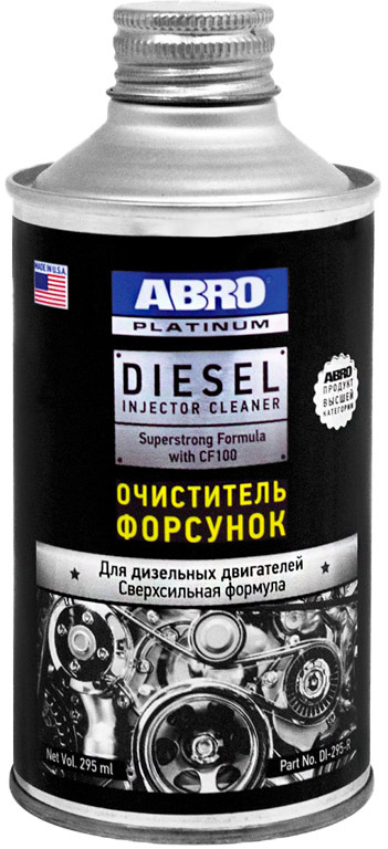 

Присадка ABRO Platinum Diesel Injector Cleaner DI-295-R