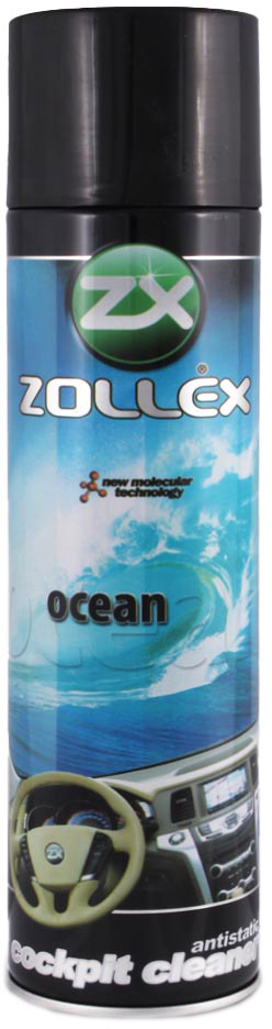 

Полироль для салона Zollex Cockpit Polish океан 450 мл OC450