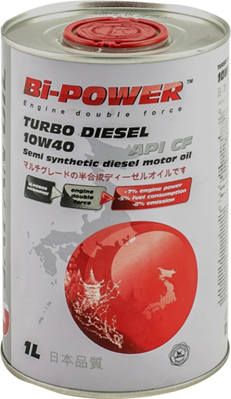 

Моторное масло Bi-Power Turbo Diesel 10W-40 полусинтетическое 21014