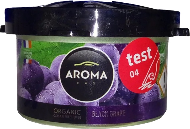 

Ароматизатор Aroma Car Organic Black Grape 40 92991
