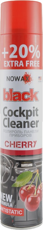 

Полироль для салона Nowax "Black" Cockpit Cleaner вишня 750 мл NX00707