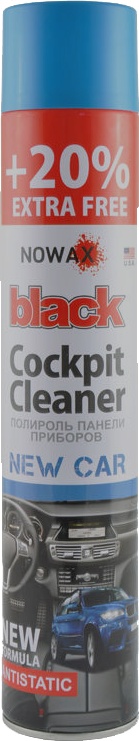 

Полироль для салона Nowax "Black" Cockpit Cleaner новая машина 750 мл NX00705