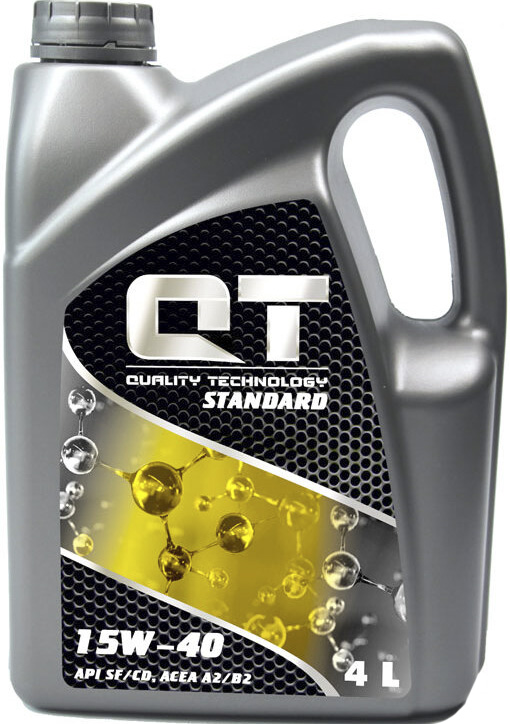 

Моторное масло QT Standard 15W-40 минеральное QT1115404