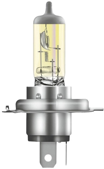 

Автолампа Osram 64193ALS-01B AllSeason Super H4 P43t 55 W желтый