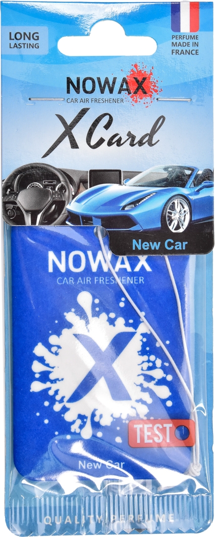 

Ароматизатор Nowax X Card New Car NX07534