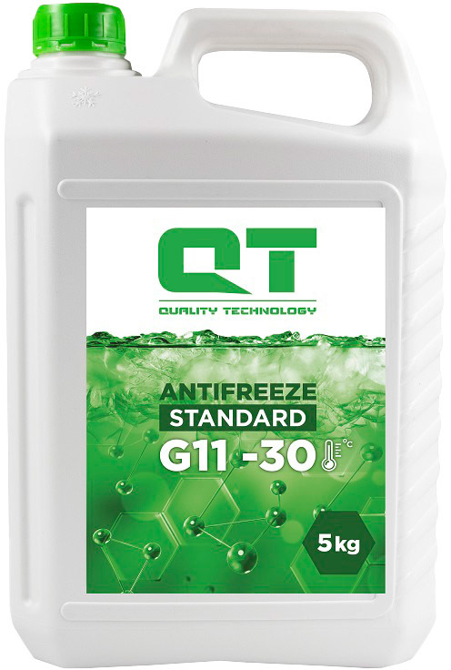 

Готовый антифриз QT Standard -30 G11 зеленый QT532305