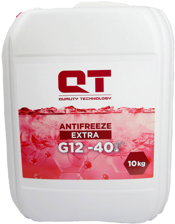 

Готовый антифриз QT Extra -40 G12 красный QT5414010