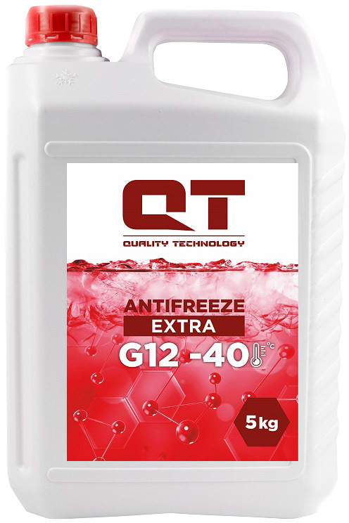 

Готовый антифриз QT Extra -40 G12 красный QT541405