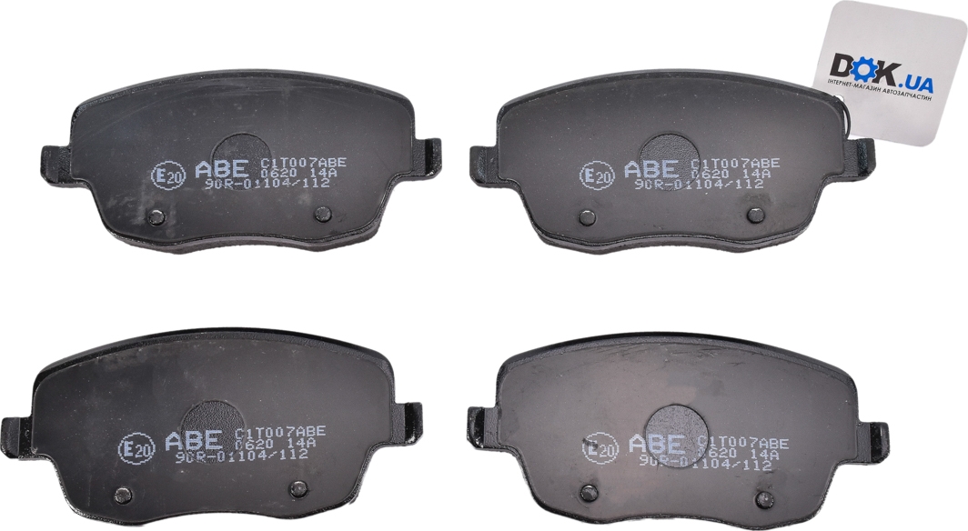 

Abe C1T007ABE Тормозные колодки