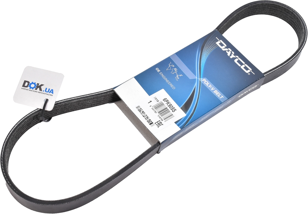 

Dayco 6PK905S Поликлиновой ремень