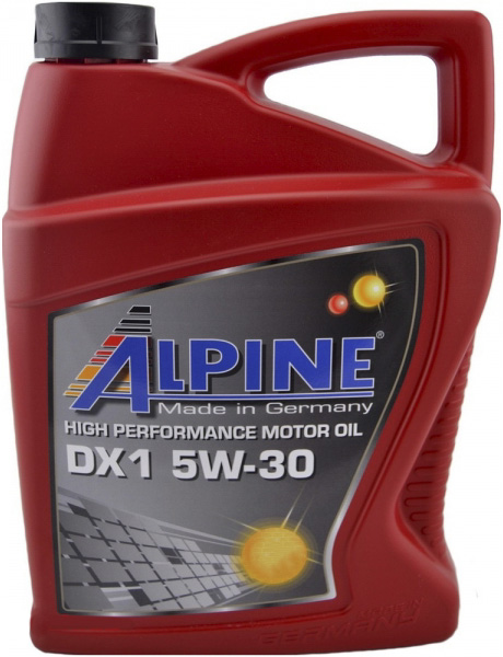 

Моторное масло Alpine DX1 5W-30 синтетическое 16654