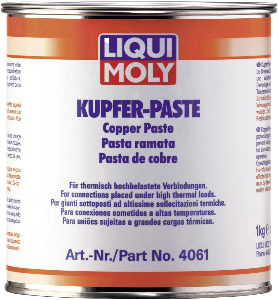 

Смазка Liqui Moly Kupfer-Paste медная для тормозных колодок 4061