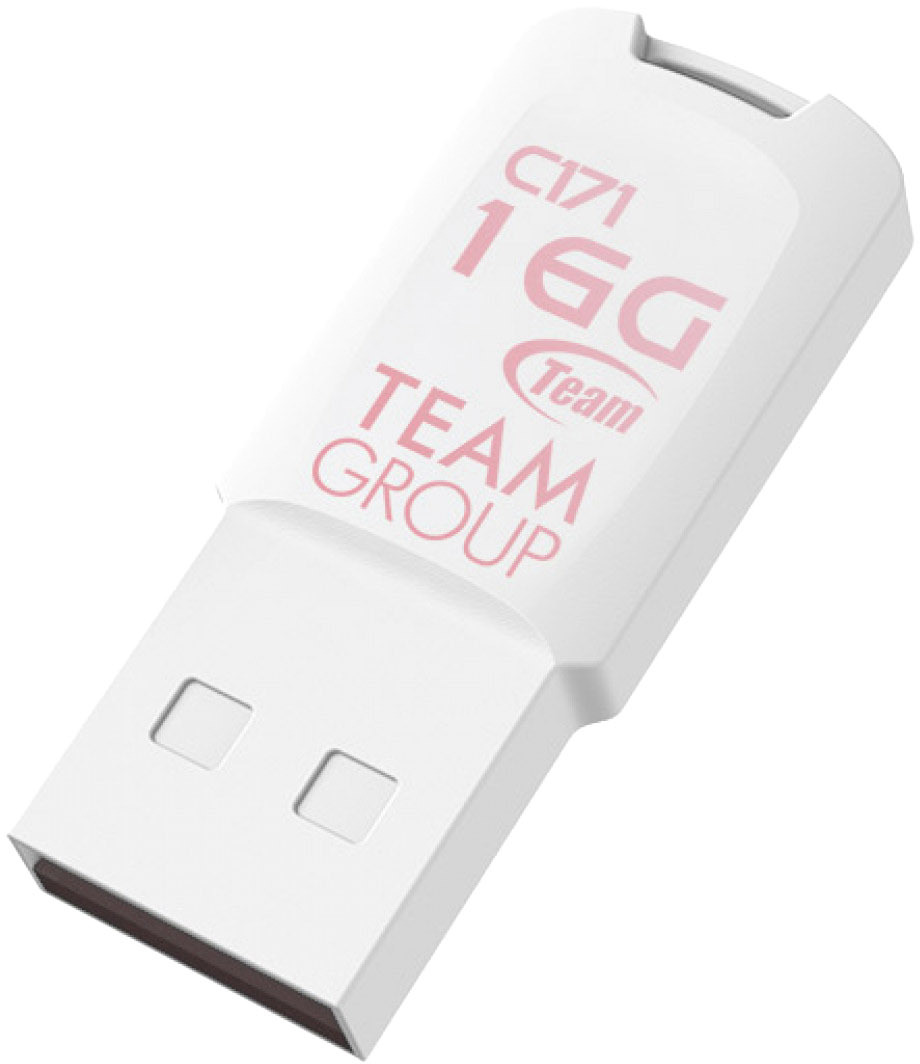 

Флешка Team Group C171 White 16 ГБ TC17116GW01