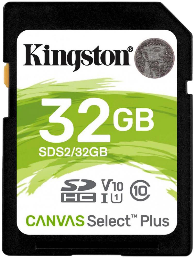 

Карта памяти Kingston Canvas Select Plus SDHC 32 ГБ SDS2/32GB