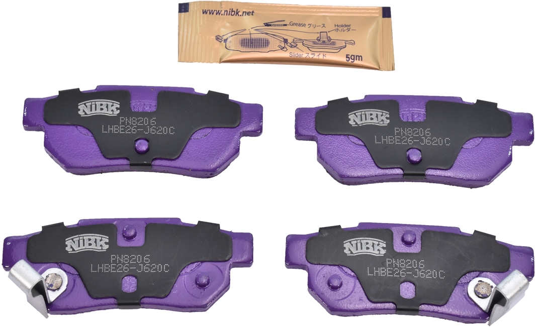 

Nibk PN8206 Тормозные колодки