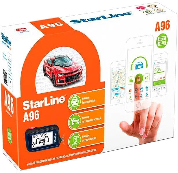 

Двусторонняя сигнализация Starline A96 2CAN-2LIN 18115