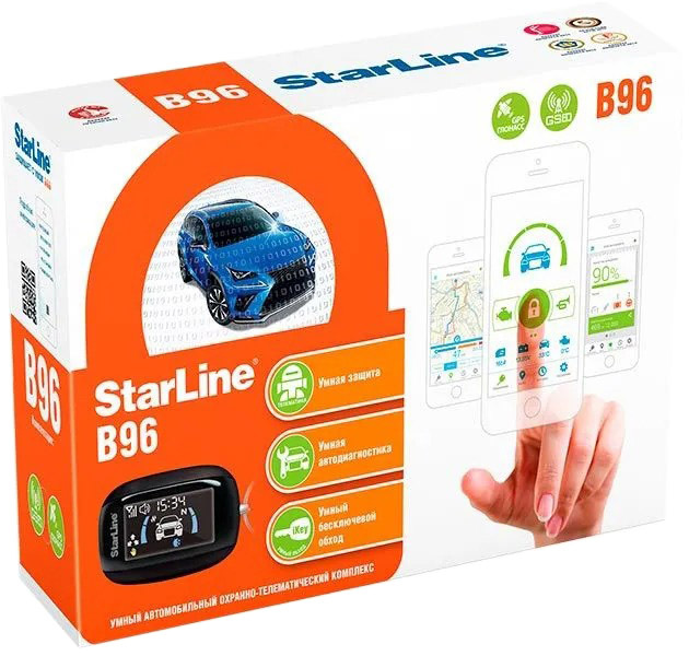 

GSM-сигнализация Starline B96 BT 2CAN+2LIN GSM-GPS 14630