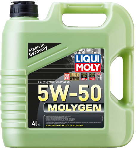 

Моторное масло Liqui Moly Molygen 5W-50 синтетическое 2543