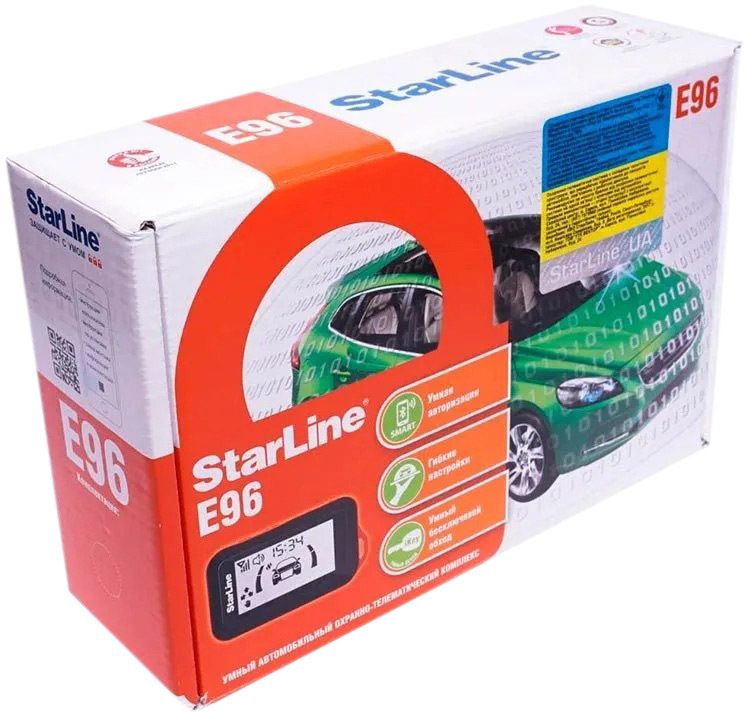 

Двусторонняя сигнализация Starline E96 BT 17555