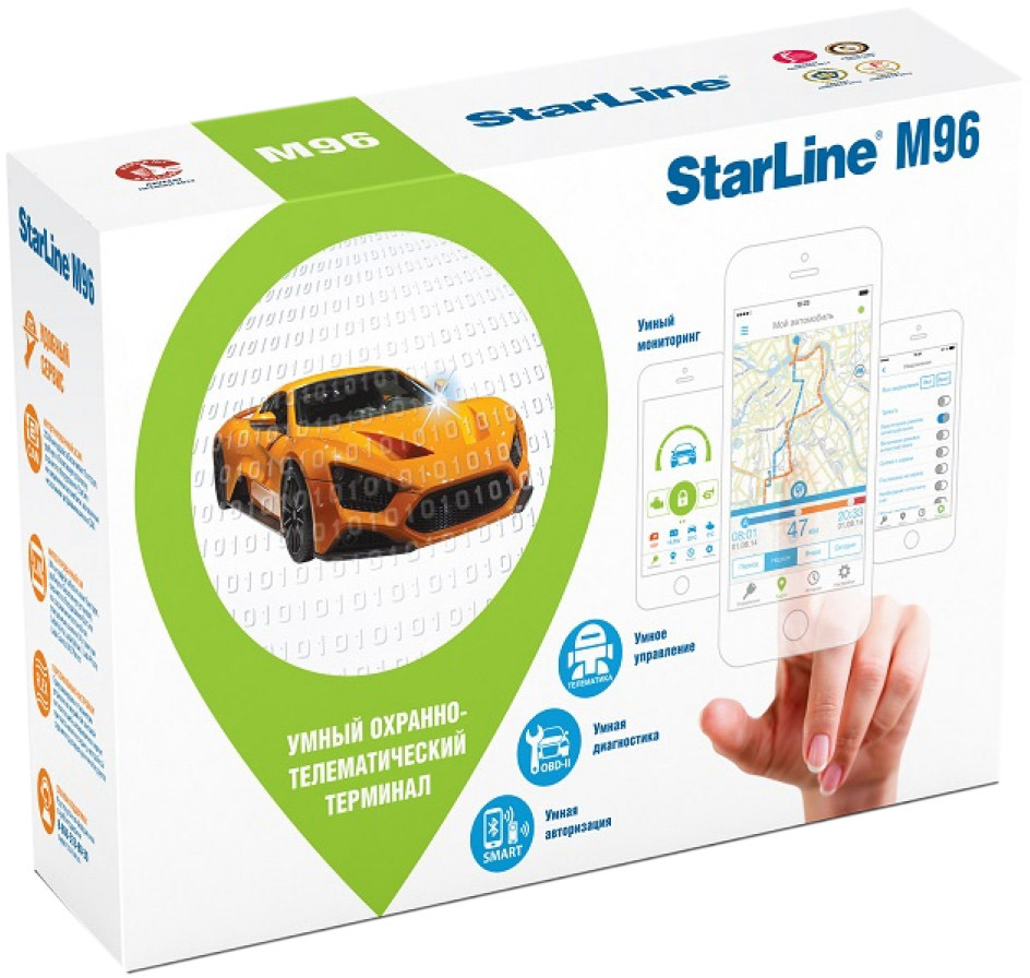 

GSM-сигнализация Starline M96-L 09848