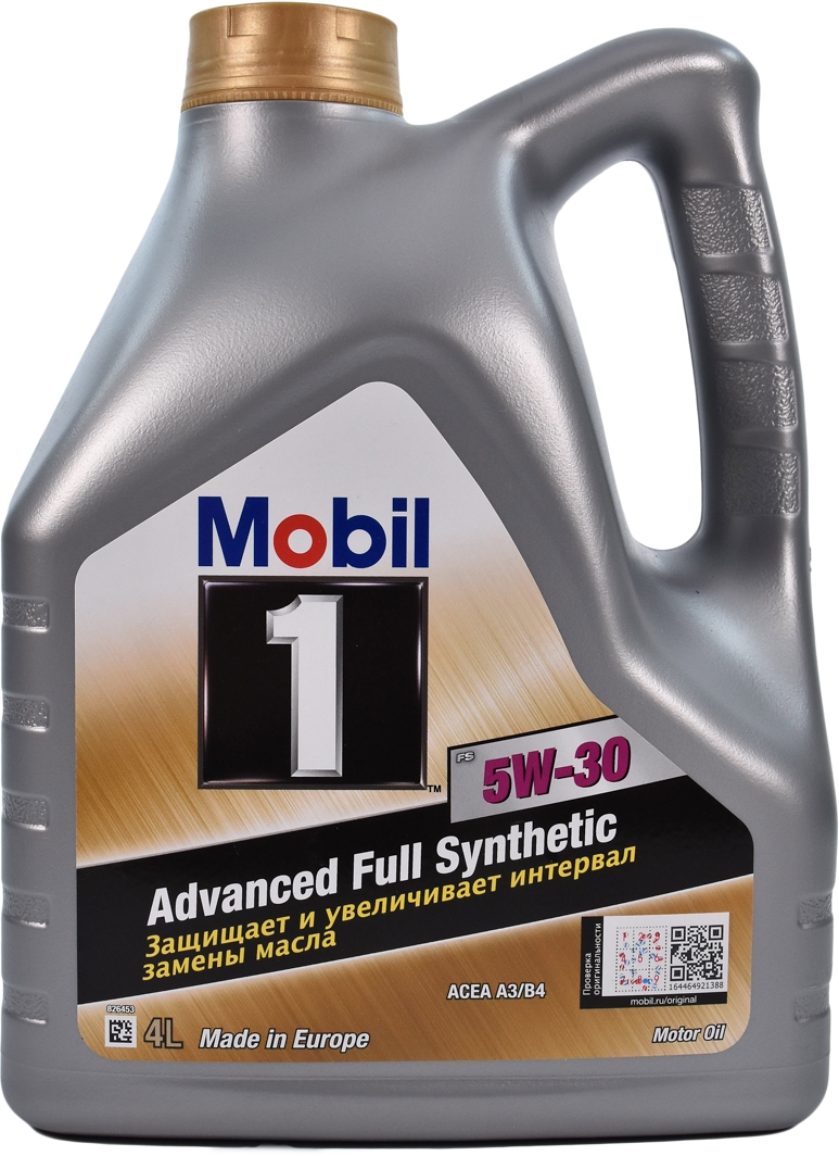 

Моторное масло Mobil 1 FS 5W-30 синтетическое 153750