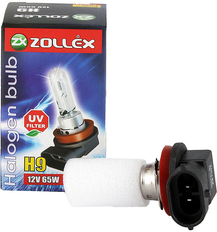 

Автолампа Zollex 59624 H9 PGJ19-5 65 W прозрачный