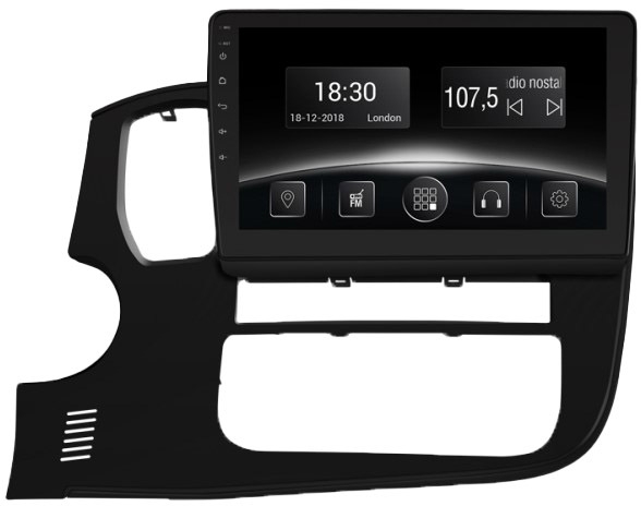 

Штатная магнитола Gazer CM5510-GFW
