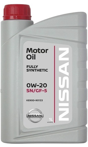 

Моторное масло Nissan Motor Oil SN/GF-5 0W-20 синтетическое ke90090143