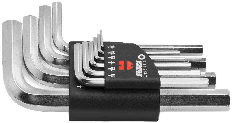 

Набор ключей шестигранных Würth Zebra 0715311110 1,5-10 мм 10 шт