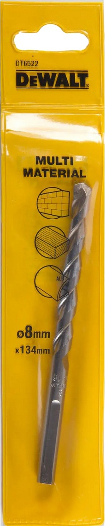 

Сверло DeWALT DT6522 спиральное по кирпичу 8 мм