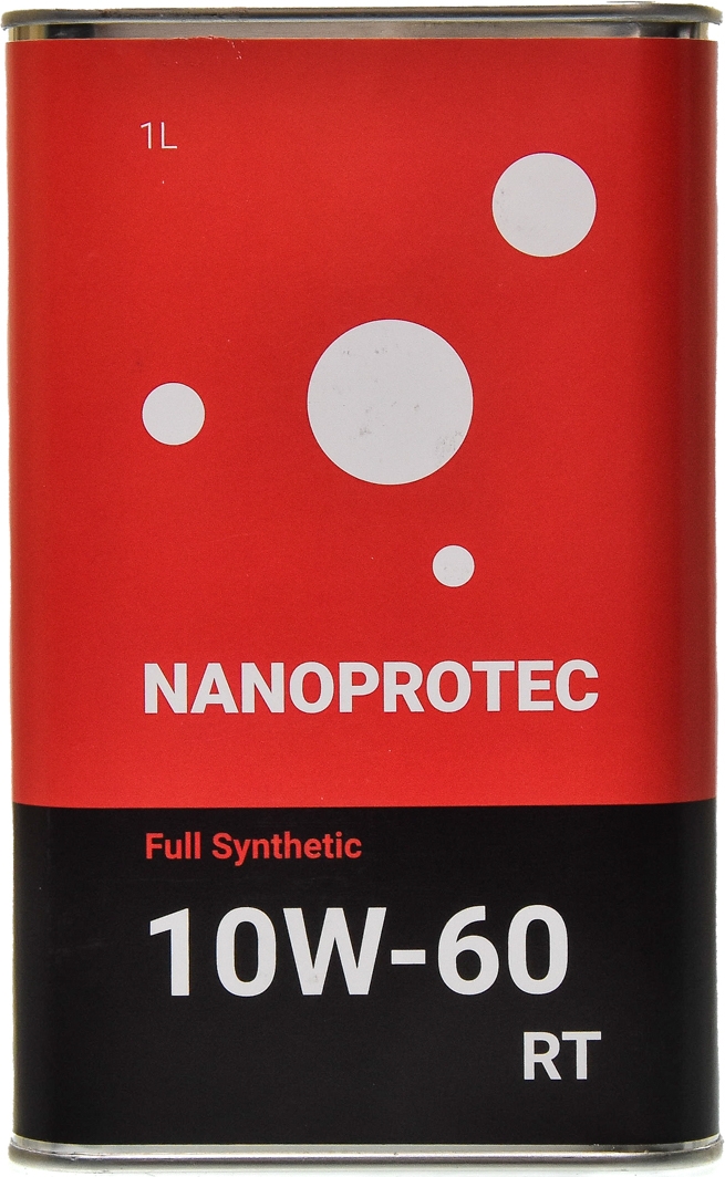 

Моторное масло Nanoprotec RT 10W-60 синтетическое NP2220520